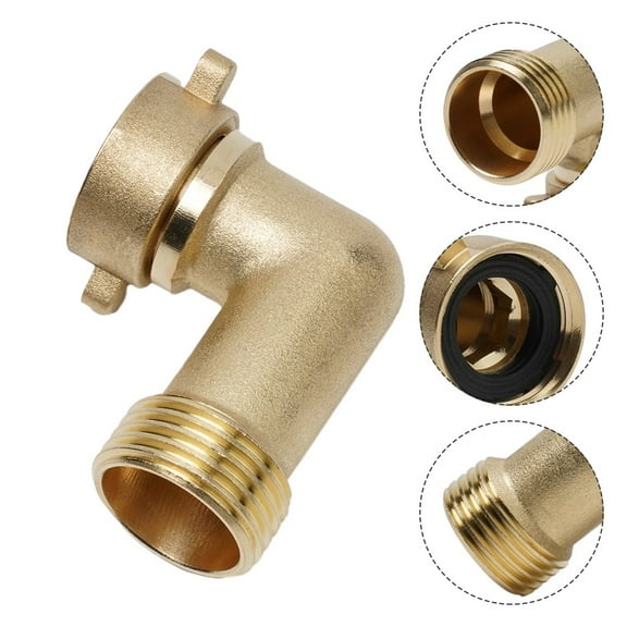 Water Hose 90 Degree Angle Elbow Rv For Camco Trailer Brass Elbow Pipe Fitting Prevent Hose Crimping And Strain