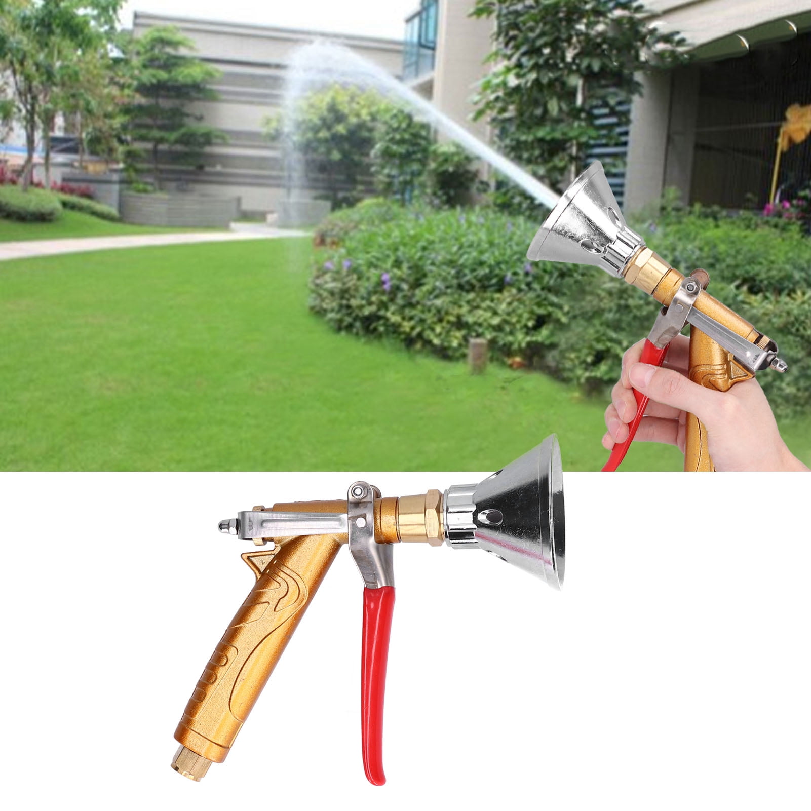 Water Hose Sprayer, Handheld Water Nozzle Durable With Ceramic Nozzle