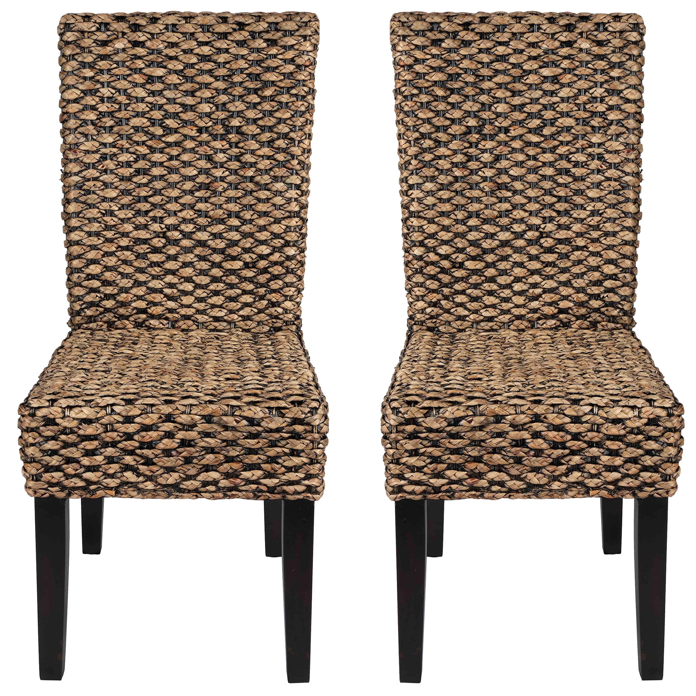 Wicker parsons cheap dining chairs