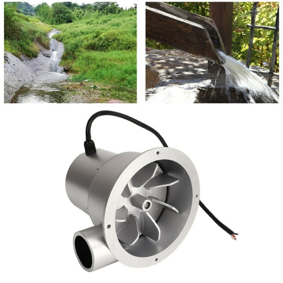 Water  Hydroelectric Generator, Permanent  Brushless Motor High Efficiency Water Force Hydro Generator