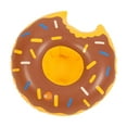 thumbnail image 1 of Water Inflatable Cup Holder Donut Floating Coaster for Swimming Pool Party Decor (Brown), 1 of 6