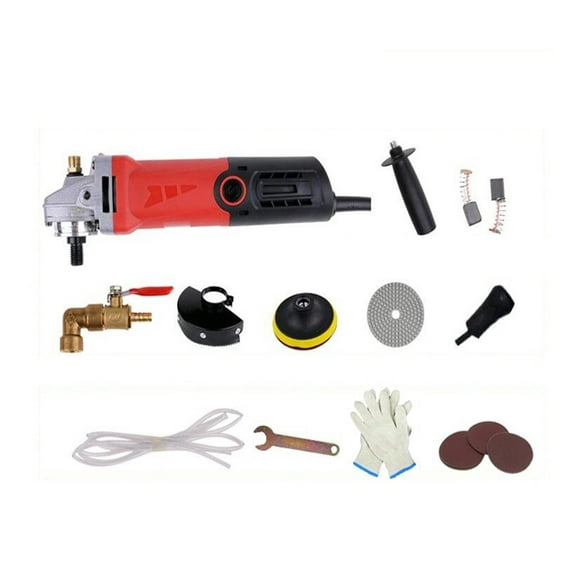 Water Injection Polishing Machine Electric Stone Hand Wet Polisher Grinder Water Mill For Marble Ceramic Tile Terrazzo