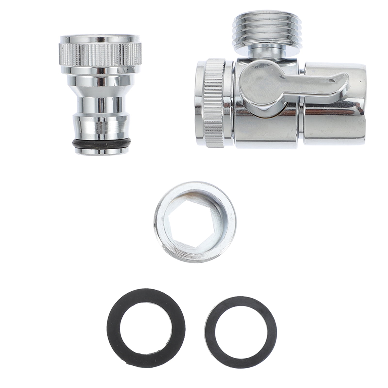 Water Inlet Adapter Faucet Diverter Valves Copper Quick Connect Sink