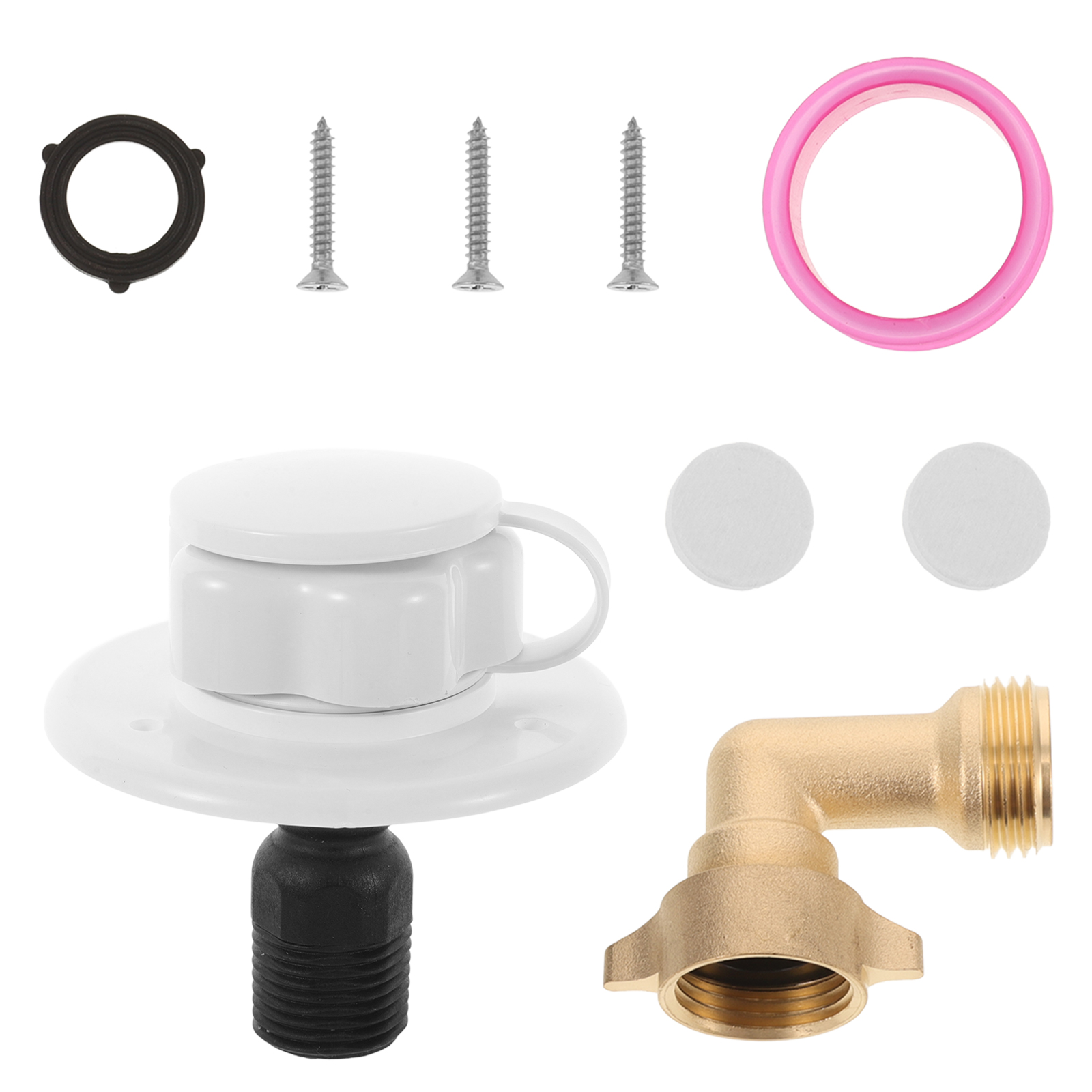 Water Inlet Connector Rv City Water Fill Inlet Flange Rv Parts and