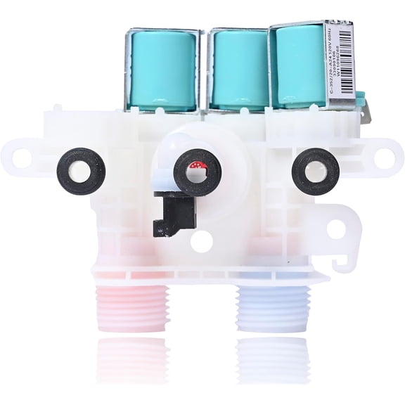 Water Inlet Valve Replacement For Whirlpool Cabrio WTW7040DW0 WTW8040DW2 WTW6120HW0 Washer