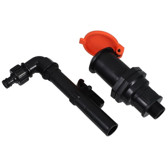 Water Intake Valve Nozzle IBC Hose Cherry Keychain Cartoon Black