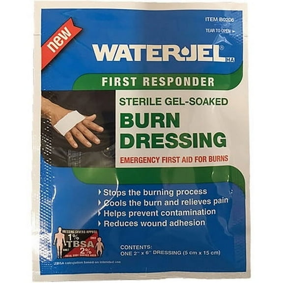 Water-Jel 2" X 6" Burn Dressing - New Formula
