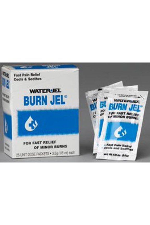 Water Jel Burn Jel Burn Relief, Topical Gel Individual Packet, 600U-1 - Box of 25