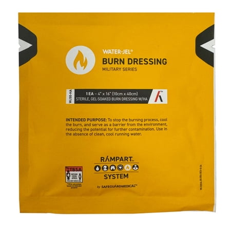 Water-Jel Military Burn Dressing 4" x 16"
