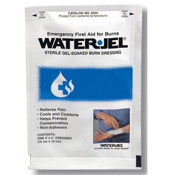 Water-Jel Sterile Burn Dressing, 4" x 4", 1-Each 6502 LOG-6502LFA
