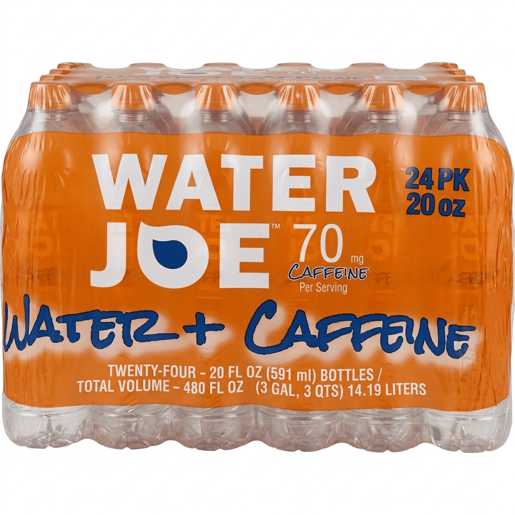 Water Joe Water + Caffeine, 20 fl oz Bottles, 24 Pack - Walmart.com