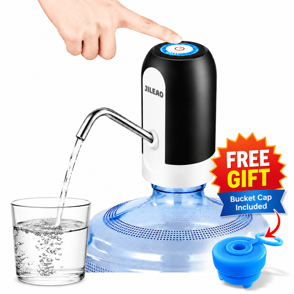 Water Jug Pump Water Dispenser for Home, Kitchen, Living Room, Office,Camping,Universal for 3-5 Gallon