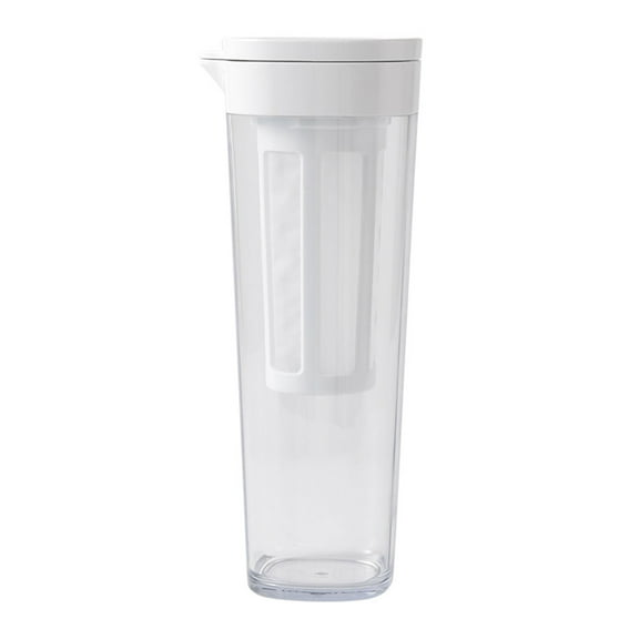 Water Jug with Filter Screen Heat Resistant Cold Beverage Storage Container for Home Kitchen Living Room Juice Pitcher