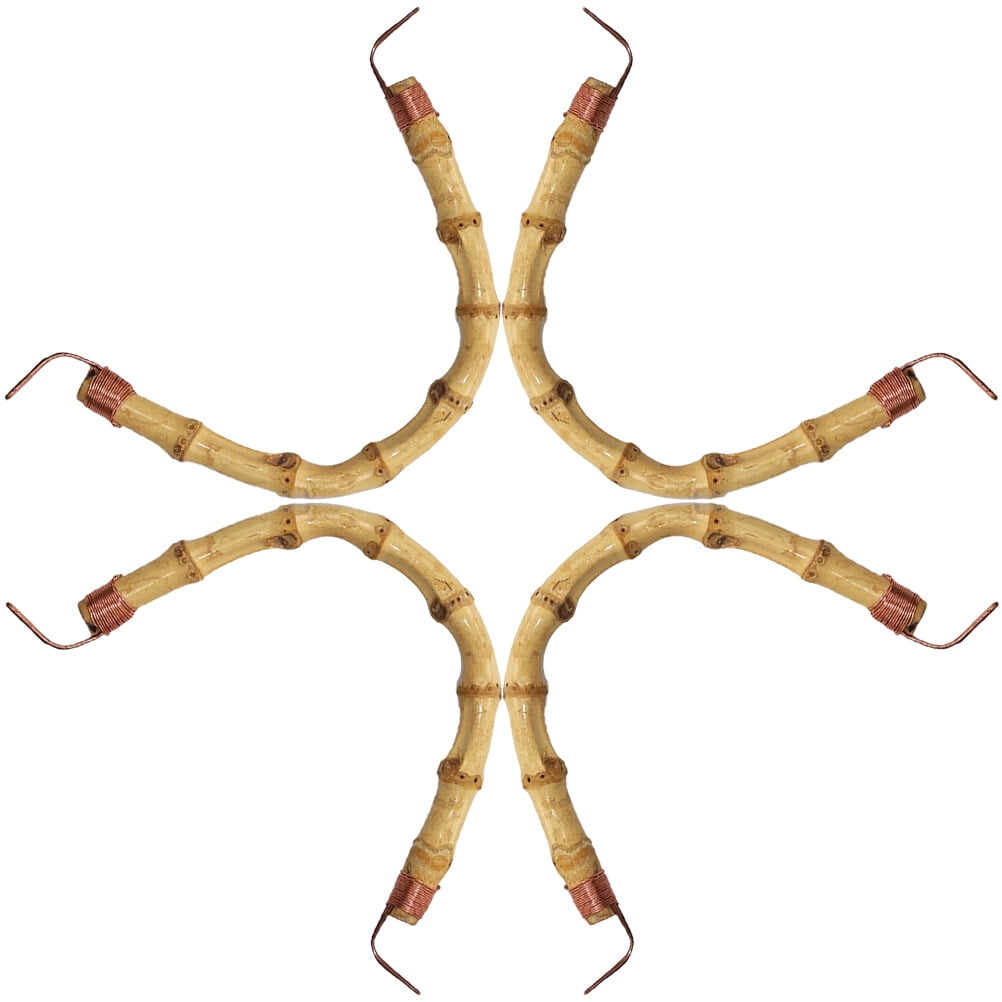 Water Kettle 4 Pcs Grip Replacements Teapot Handle Natural Rattan