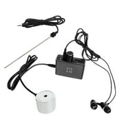 Water Leak Detector Sensor Water Tube Leakage Monitor Tester Kit with Dual Probes Earphone High Sensitivity Water Pipeline Locator Accessory Kit