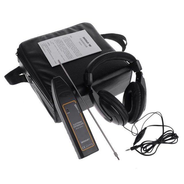 Water Leak Detector Water Tank Pipe Electronic Stethoscope Car Noise