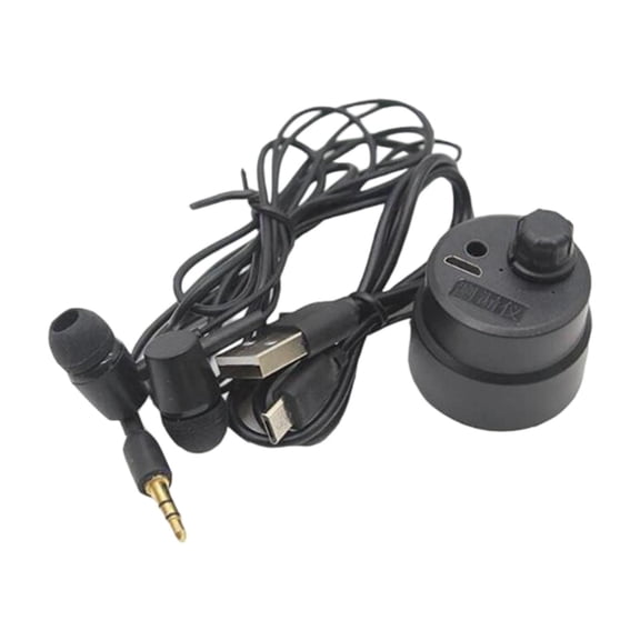 Water Leakage Detector Leak Monitor Sound Amplifier PP Material for Home Kitchen Bathroom Users