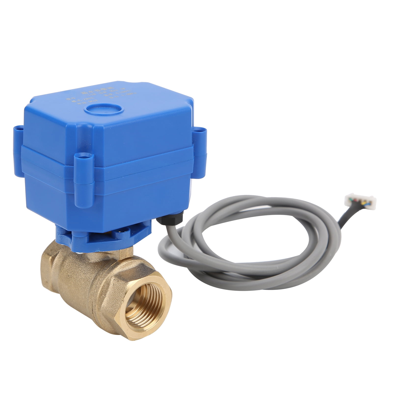 Water Leaking Sensor Single Valve TwoWay DN15 Brass Water Leakage Home