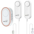 thumbnail image 1 of Water Level Detector WiFi, Smart Water Leak Sensor Alarm Kit - High/Low/Leakage Sensor Device, 2 Sensors & 1 Hub, Communication Distance Between Detector and Hub in Open Area is 328 Ft, App Free, 1 of 6