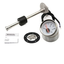 52mm Marine Boat Fuel Level Gauge With Alarm Fit For 0~190 Ohm/240~33 ...