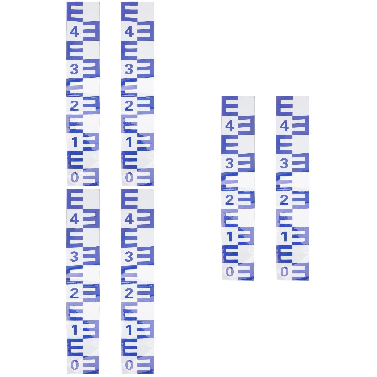 Water Level Scale Shortage Reminder Meter Soil Tester 6 Pcs Swimming