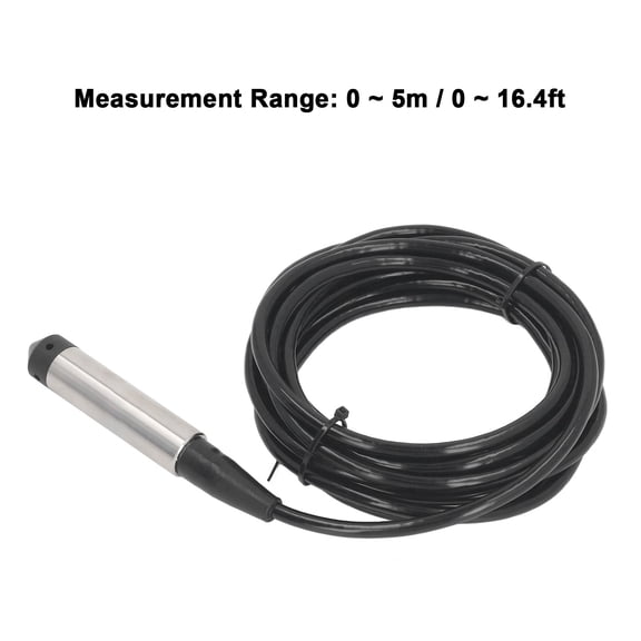 Water Level Transmitter 12,30V DC, Durable Stainless Steel, Easy Clean Design, Ideal For Tanks  Pumps