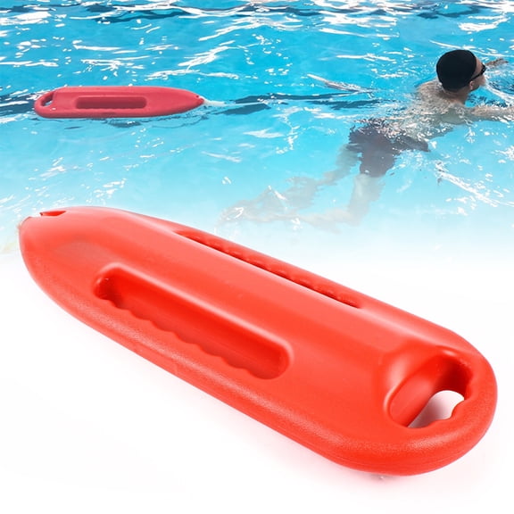 Water Life Saving Lifeguard Rescue Can Floating Buoy Tube Swimming Rescue Buoy 3 Handles Non-deforming