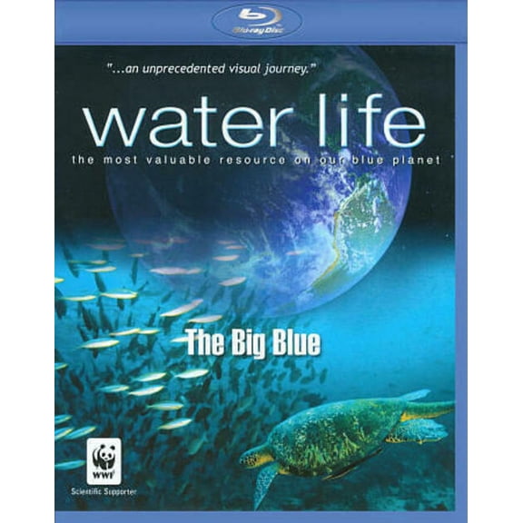Water Life: The Big Blue (Blu-ray/DVD, 2010) NEW