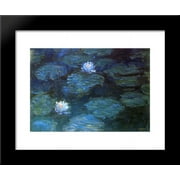 Water Lilies 20x24 Framed Art Print by Monet, Claude