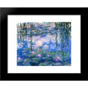 Water Lilies 20x24 Framed Art Print by Monet, Claude