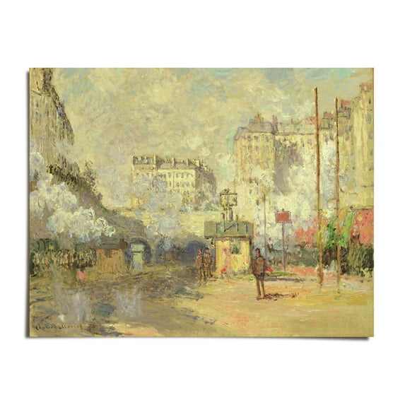 Water Lilies 5 - Claude Monet - 8x12 - Wall Art Print - UNFRAMED