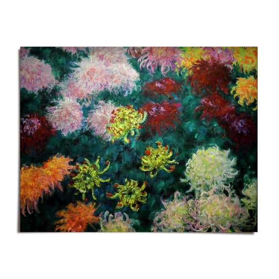 Water Lilies 8 - Claude Monet - 12x16 - Wall Art Print - UNFRAMED