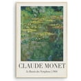 thumbnail image 1 of Water Lilies Art Print, French Country Wall Decor, Vintage Monet Museum Poster, Matte Print Gift Office Home Decor - (Unframed, 20 x 30 inches), 1 of 4