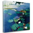 thumbnail image 1 of Water Lilies By Tadashi Asoma, 32" x 26" Fine Art Giclee Print on Gallery Wrap Canvas, Ready to Hang, 1 of 2