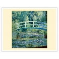 thumbnail image 1 of Water Lilies and Japanese Bridge - Giverny Gardens France - From an Original Color Painting by Claude Monet c.1899 - Fine Art Matte Paper Print (Unframed) 16x20in, 1 of 4