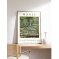 thumbnail image 1 of Water Lilies Monet Poster, Unframed Paper Poster 11x14in, 1 of 4