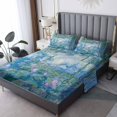 Water Lilies Sheets King Size, Art Bed Sheets & Pillowcases 4