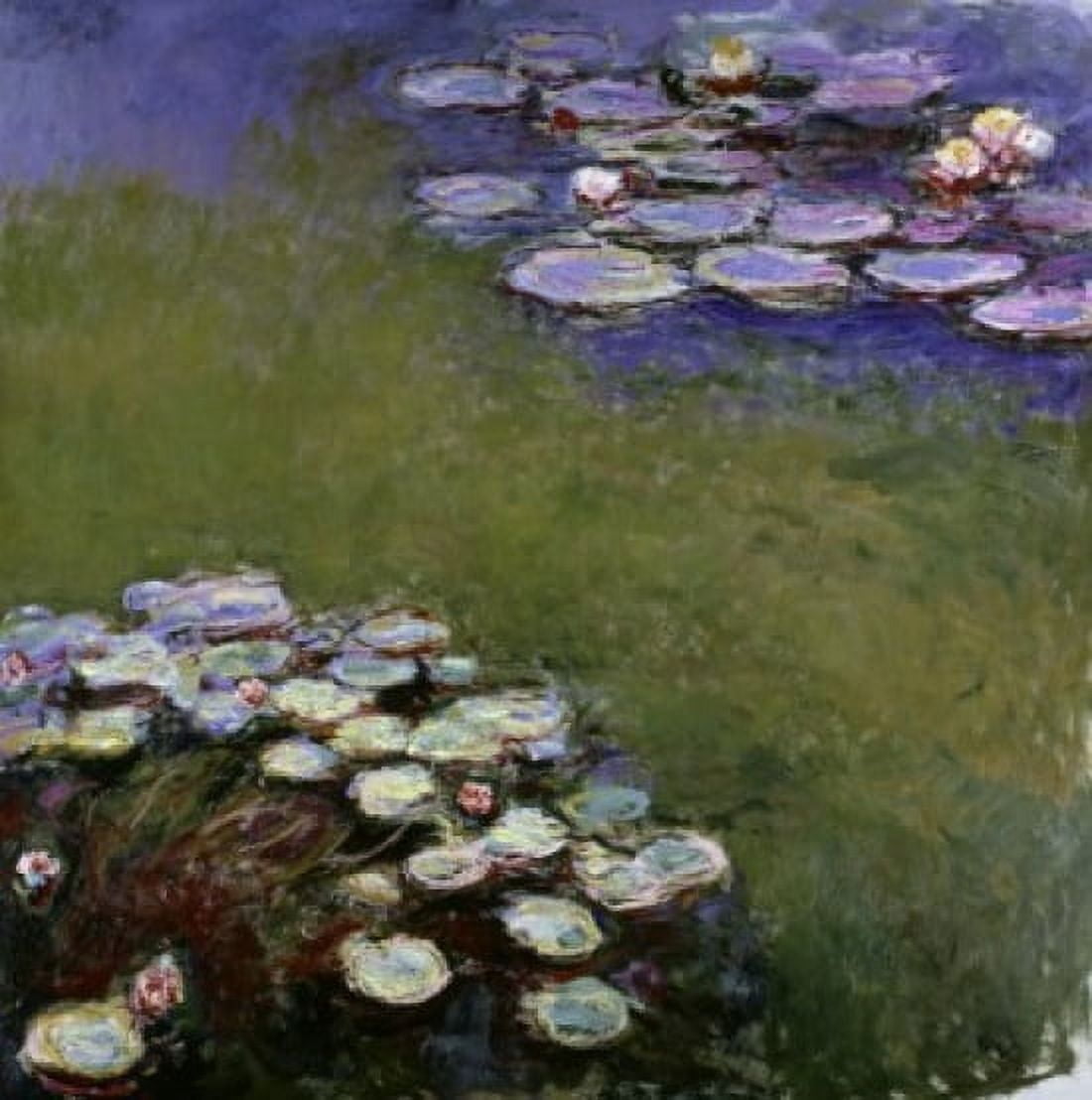 Water Lilies (Nympheas) Claude Monet (1840-1926French) Musee Marmottan Paris Canvas Art - Claude Monet (18 x 24)