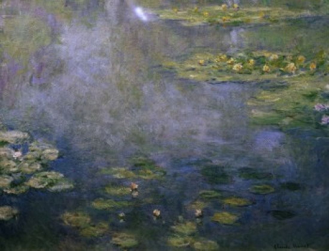 Water Lilies (Nympheas) Claude Monet (1840-1926French) Private Collection Canvas Art - Claude Monet (18 x 24)