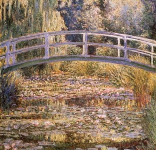 The Water Lily Pond 1899 Claude Monet (1840-1926 French 883 X 921 cm) Oil on canvas National Gallery London England Canvas Art - Claude Monet (18 x 24)