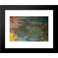 thumbnail image 1 of Water Lily Pond, Evening (right panel) 20x24 Framed Art Print by Monet, Claude, 1 of 2