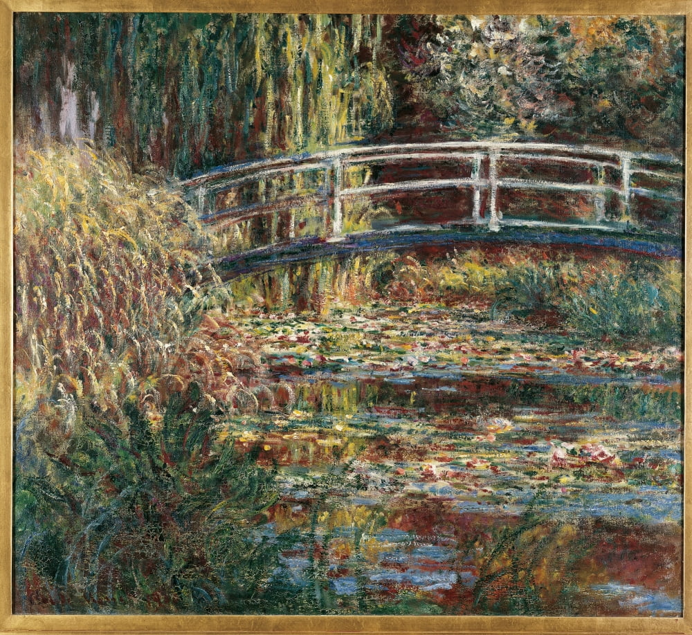 Water Lily Pond Pink Harmony Canvas Art - (24 x 18)