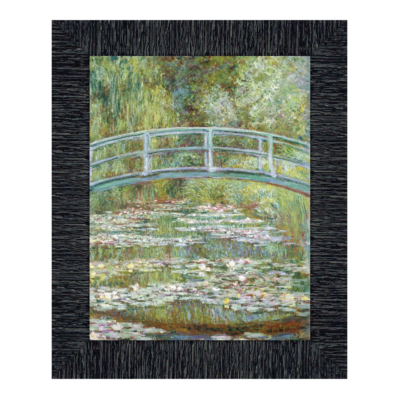 Water Lily Pond by Claude Monet Framed Wall Art Print, Monet Water ...