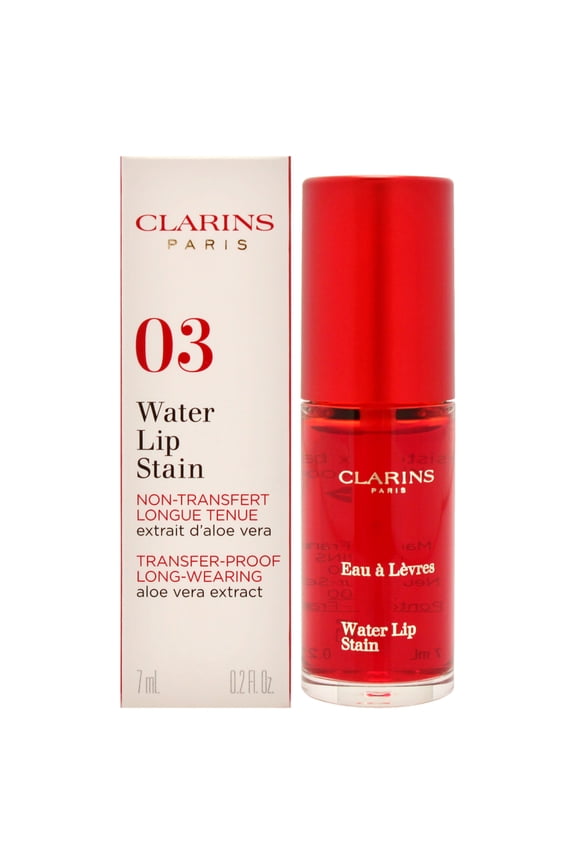 Water Lip Stain - 03 Red Water by Clarins for Women - 0.2 oz Lipstick