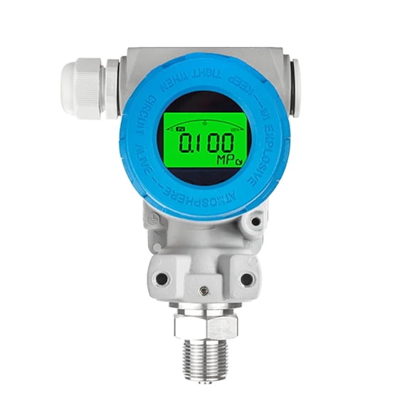 Water Liquid Oil Gas Pressure Transmitter 4-20mA Hart M20*1.5 LCD Display Pressure Transducer ,Low Maintenance