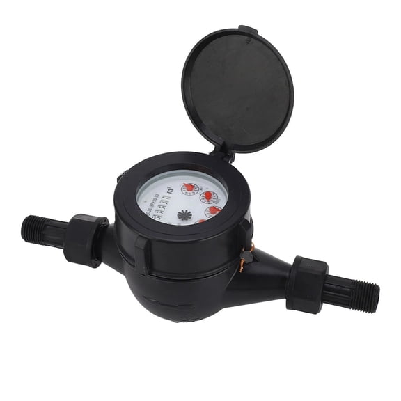 Water Meter Dry DN15 Indoor Outdoor 15mm Magnetic Coupling Transmission Corrosion Resistant Water Measuring Instrument ,Accurate Measurements