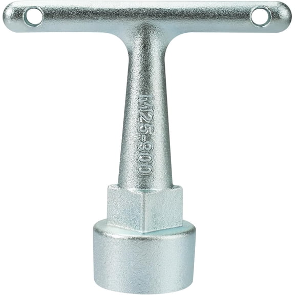 Water Meter Wrench for Pentagon Socket, Curb Stop Wrench, Water Valve Shut Off Tool for Penta Socket, Pentagon Curb Box Key