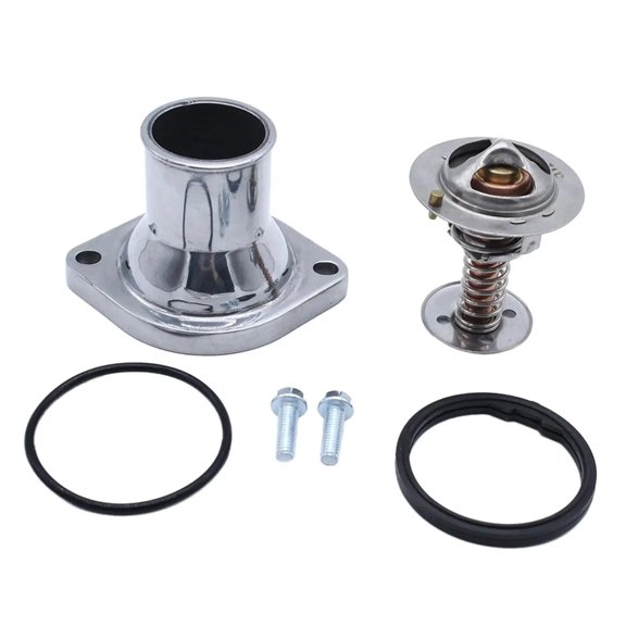 Water Neck & Thermostat Housings Kit with Bolts O-Rings Coolant Assembly Suitable for R8938KT Components Engine Cooling