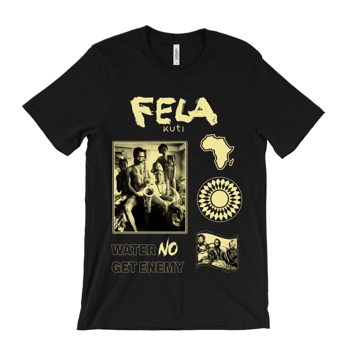 Water No Get Enemy TShirt Afro beats AfroBeat Fela Kuti 70s funk africa