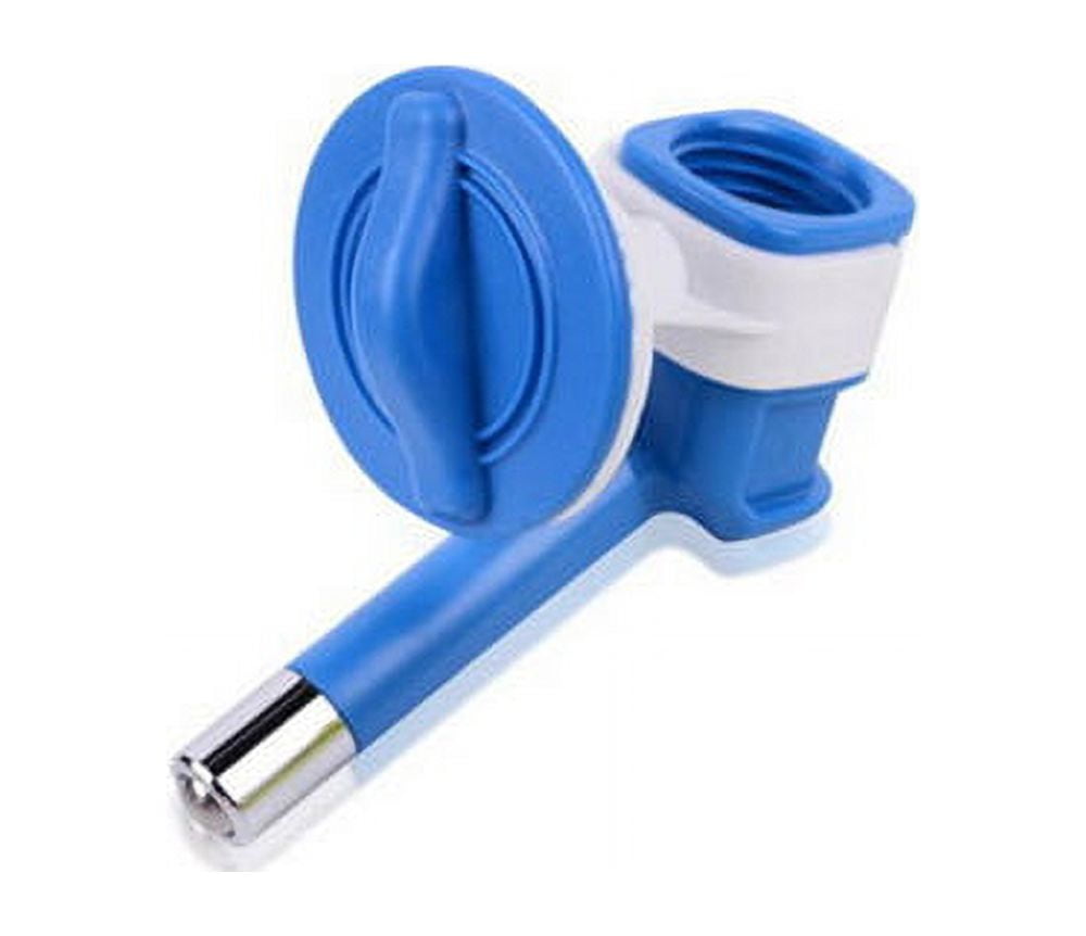 Water Nozzle for Dog Crate water bottles No Drip (Blue)
